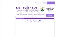 Desktop Screenshot of mtpisgahamec.org